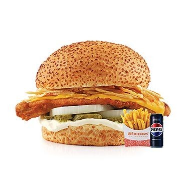 Tavuk Cheese Burger Menü