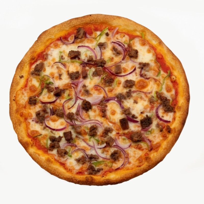 Kavurmalı Pizza (27 cm.)
