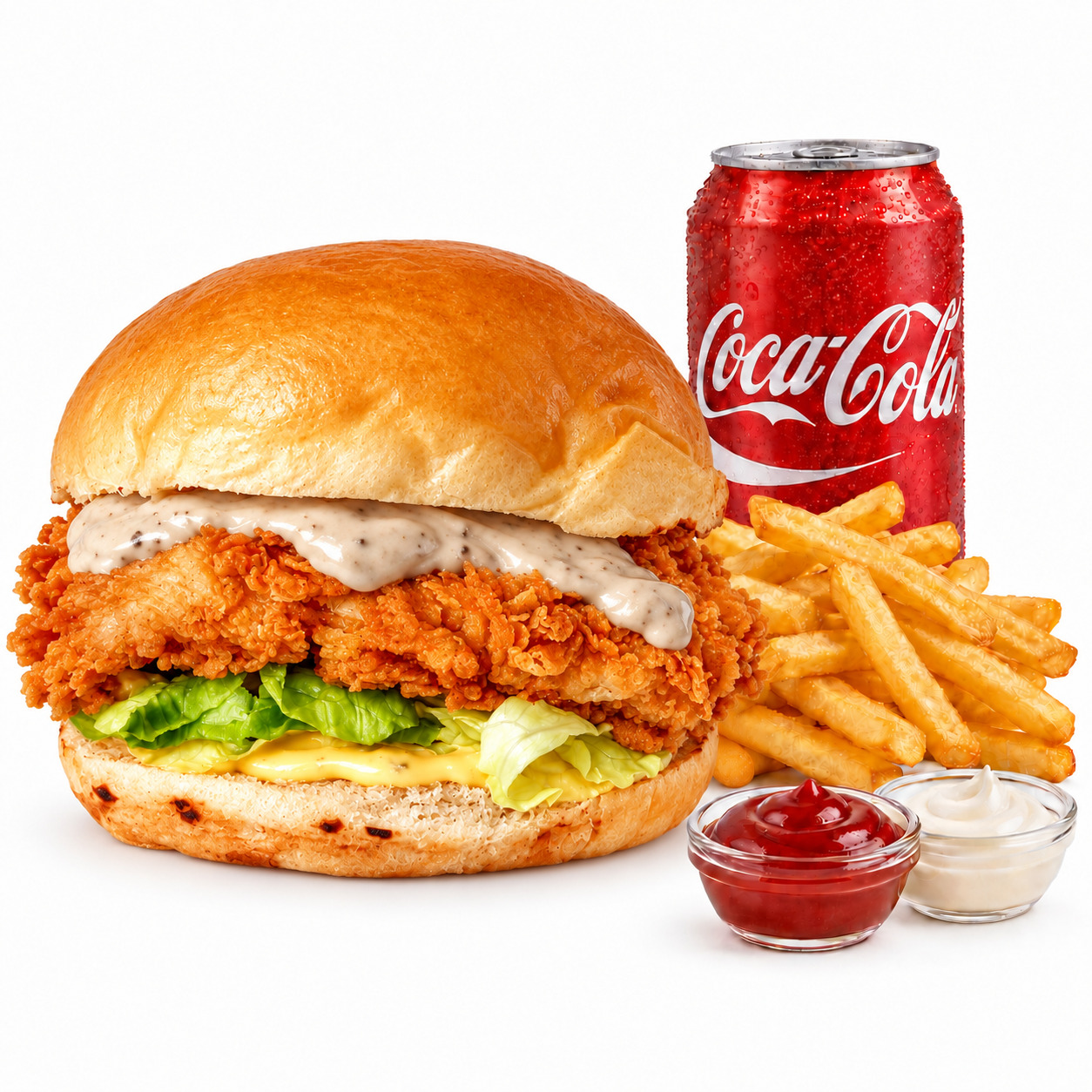 Trüflü Chicken Burger Menü