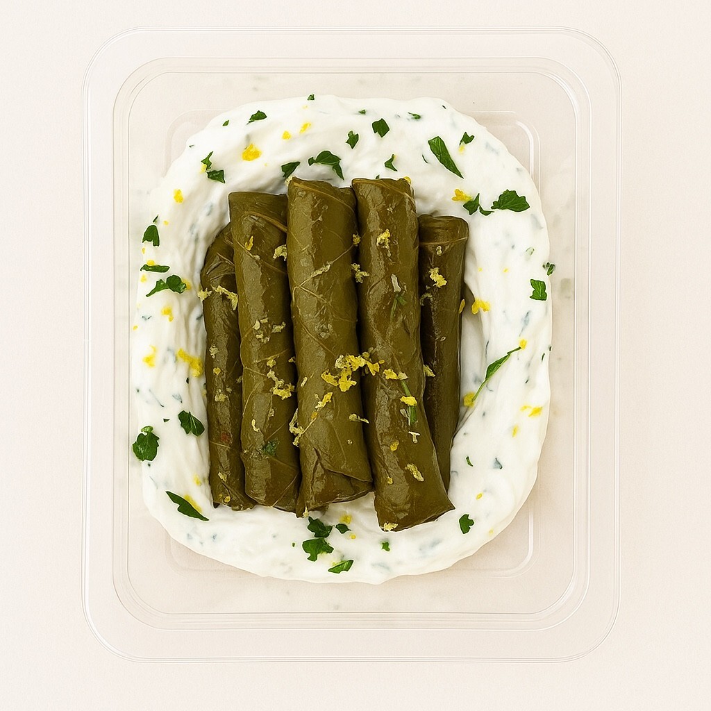 Limon Zestli Yoğurt- Yaprak Sarma İkilisi