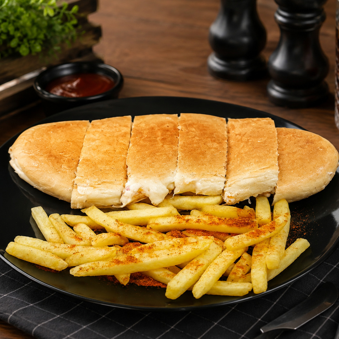 Kaşarlı- Salamlı Tost