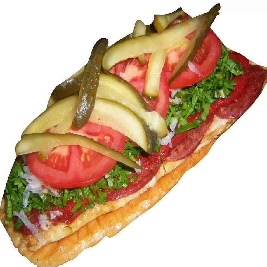 3/4 Ekmeğe Salamlı Kaşarlı Tost