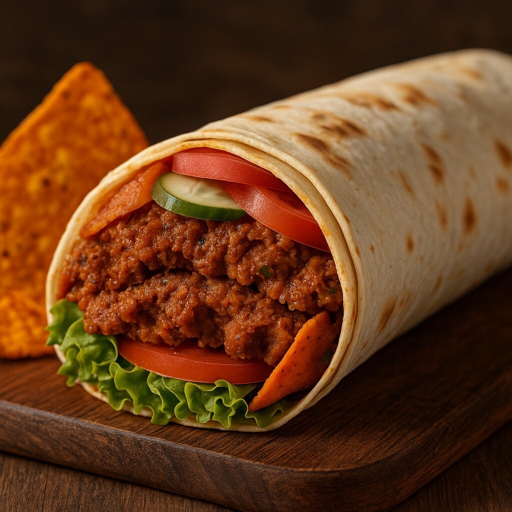 Çiğ Köfte Dürüm (Doritoslu Menü)