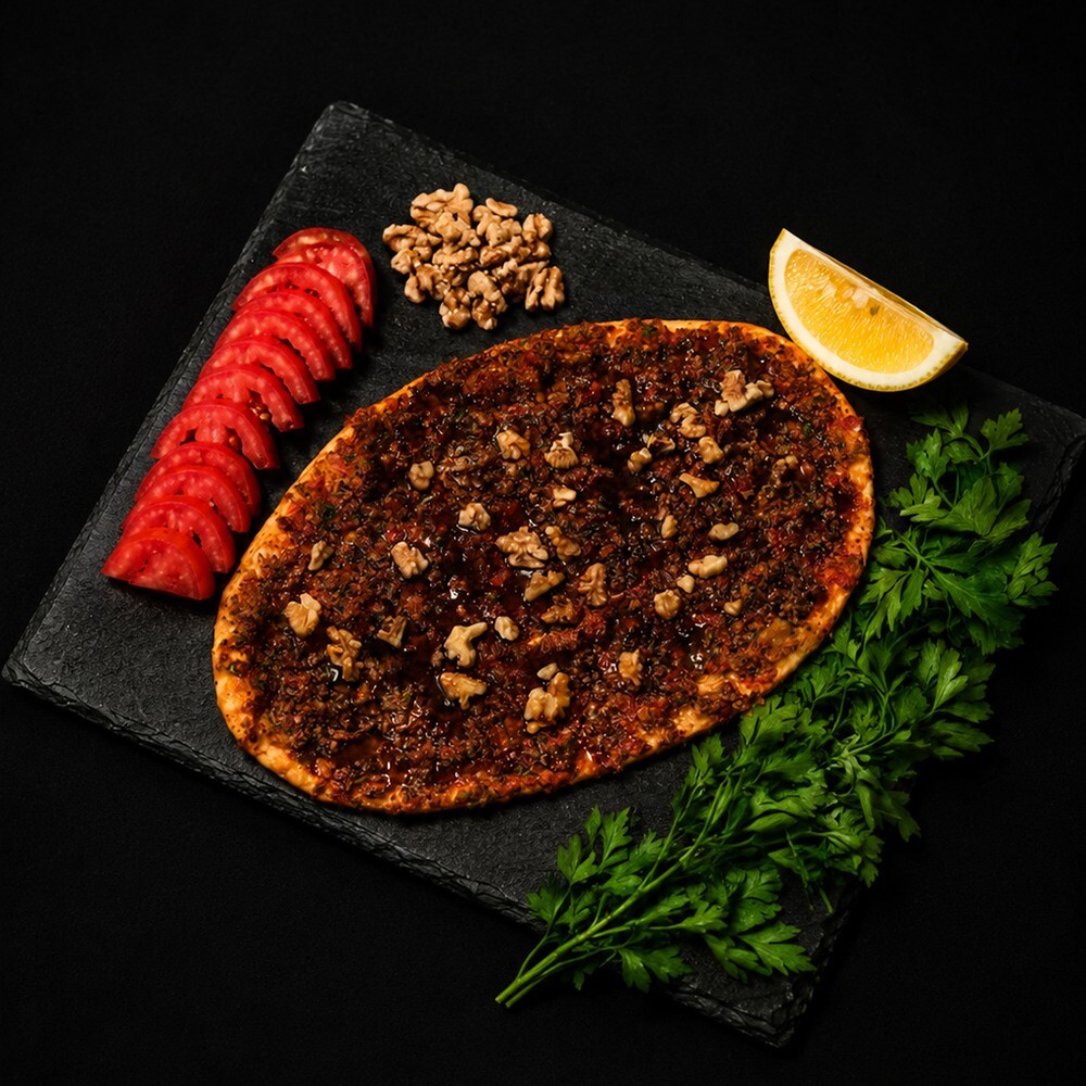 Nar Ekşili Cevizli Lahmacun