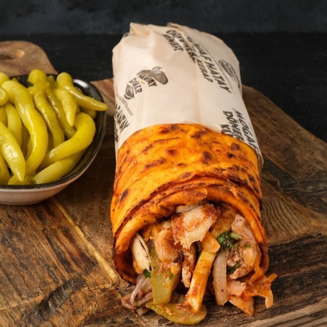 Dev Burrito 250 gr Tavuk Döner