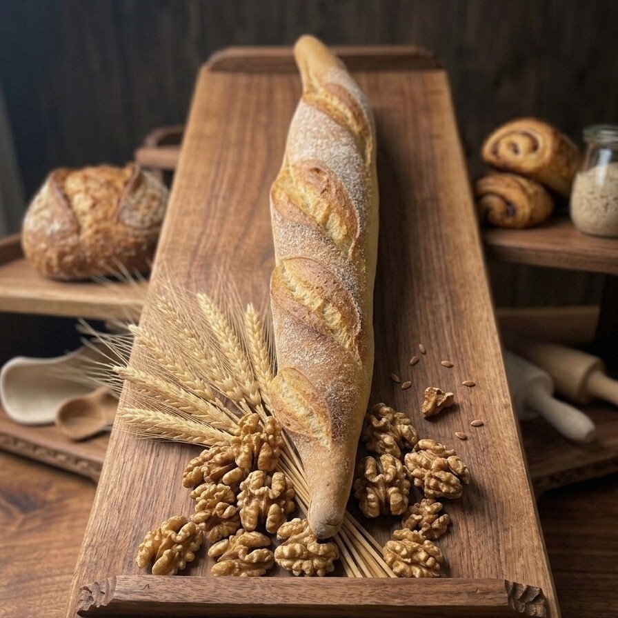Ekşi Mayalı Baget Ekmek