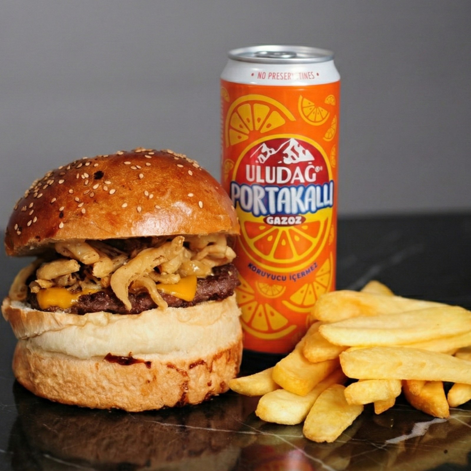 Acılı Burger Menü