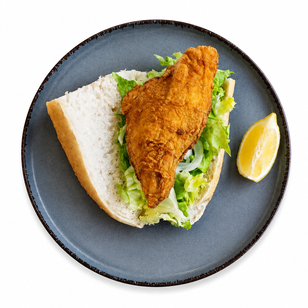 Yarım Ekmek Arası Çıtır Pane Levrek