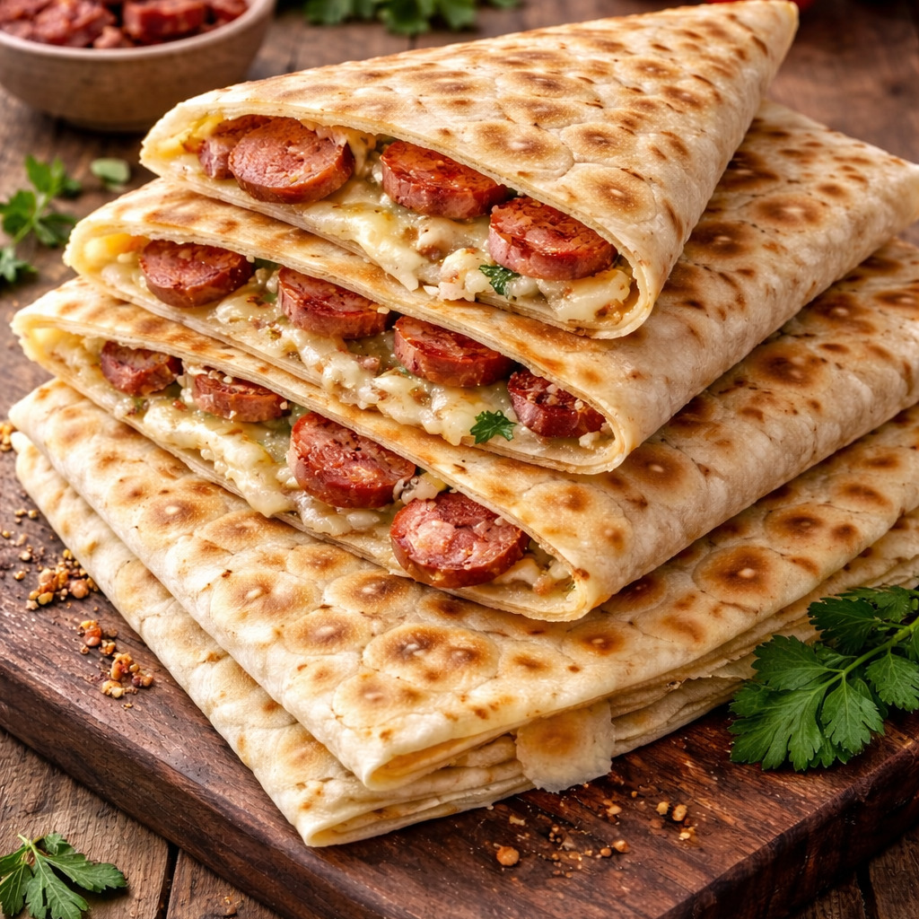 Sucuklu Gözleme