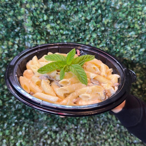 Kremalı Mantarlı Tavuklu Penne