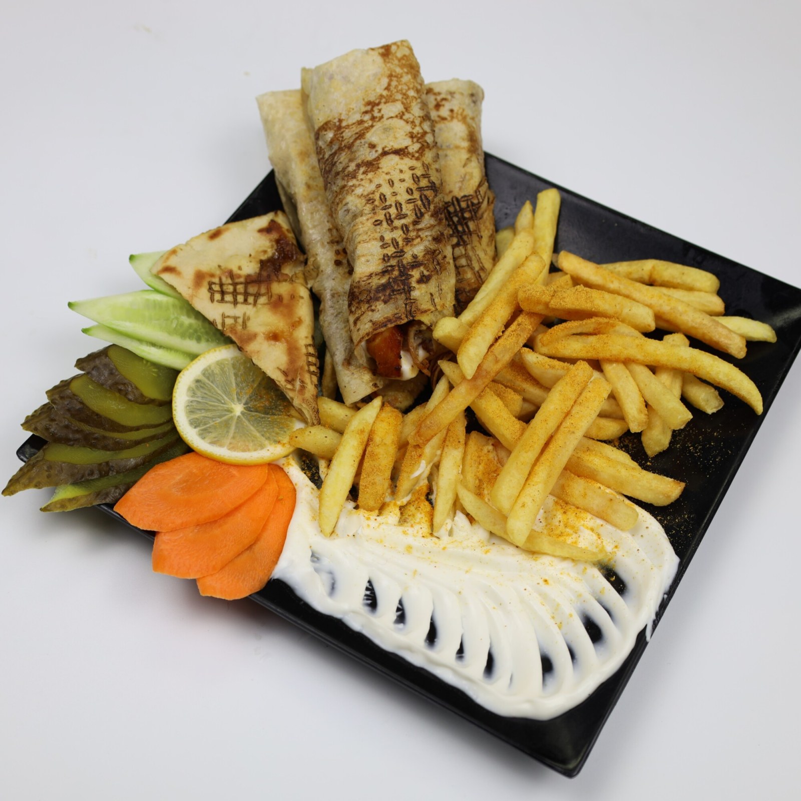 Parmak Tavuk Döner Dürüm (3 Adet)