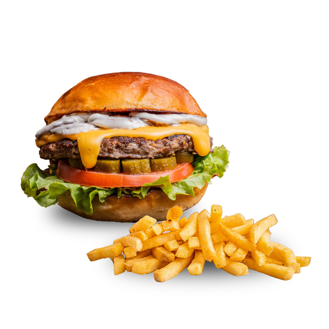 Kremalı Mantarlı Burger