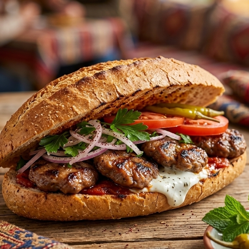 Ekmek Arası Izgara Köfte