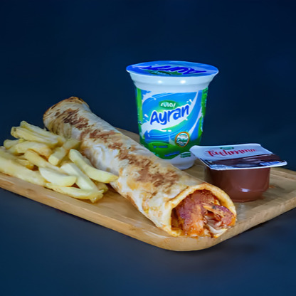 Tavuk Döner Mega Dürüm & Tatlı Menü