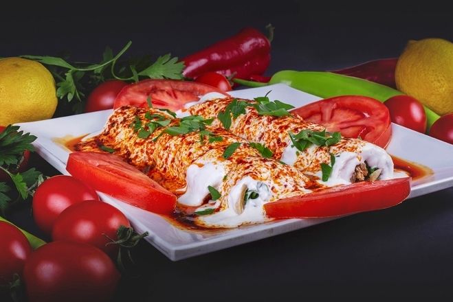 Yoğurtlu Et Tantuni