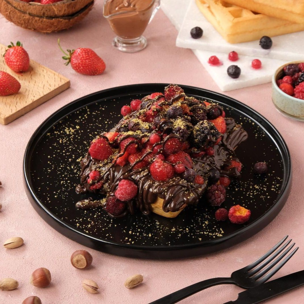Bitter Orman Meyveli Waffle