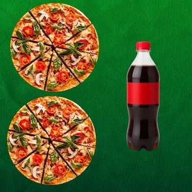 Coca-Cola Fırsatı (Karışık Menü - 2 Orta)