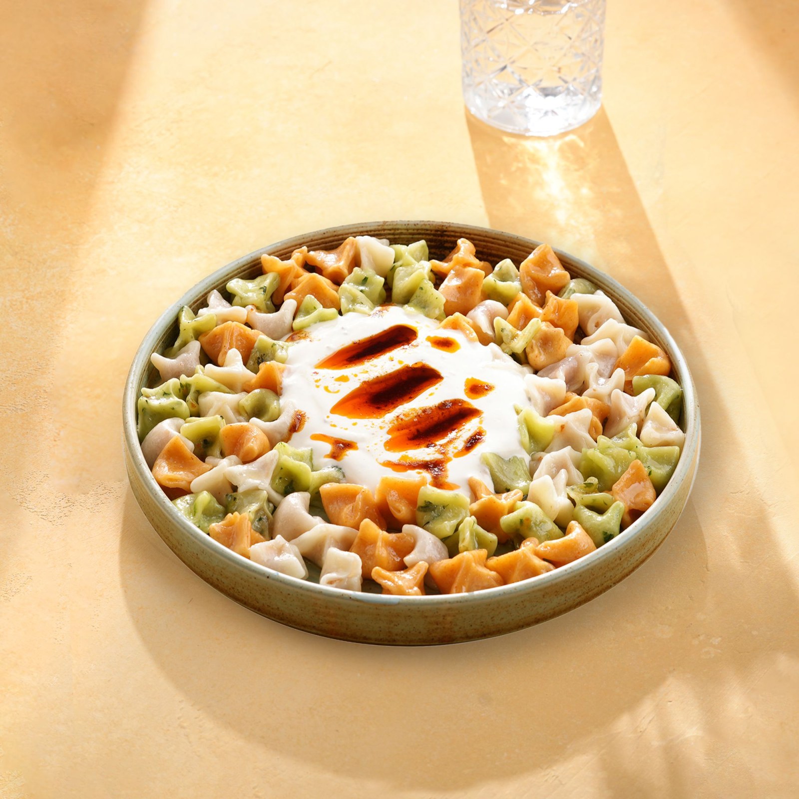 Glutensiz Vegan Haşlanmış Mix Mantı