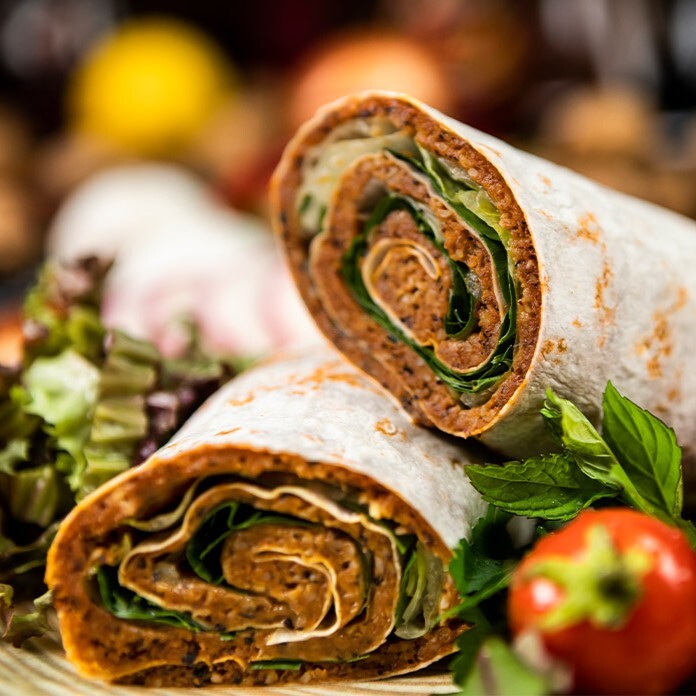 Çiğ Köfte Atom Dürüm (100 gr.)