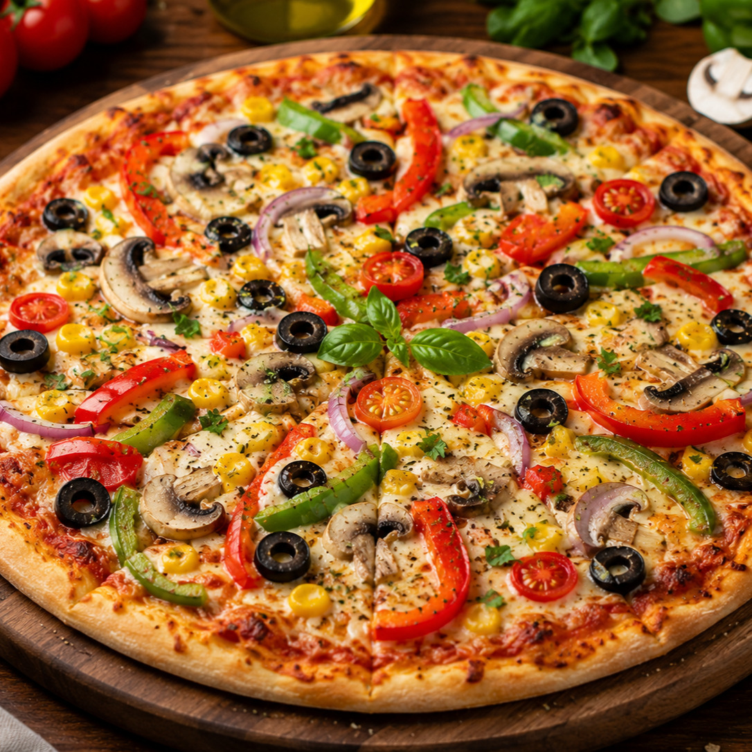 Vejetaryen Pizza