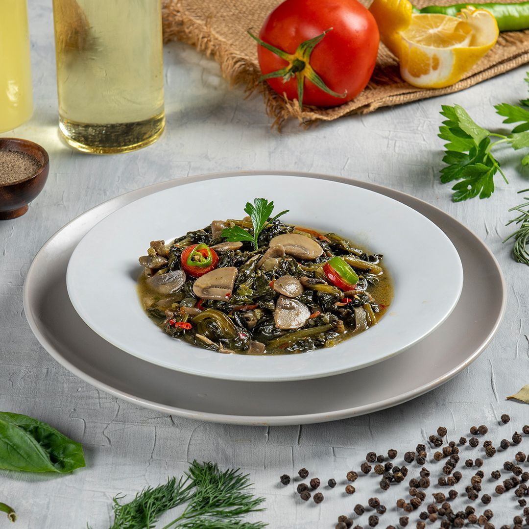 Mantarlı Ispanak