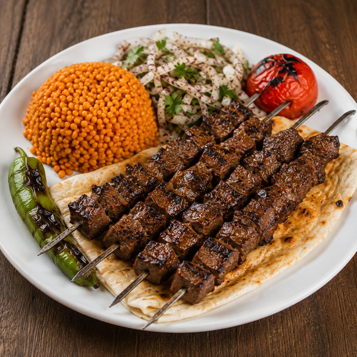 Kuzu Şiş Menü