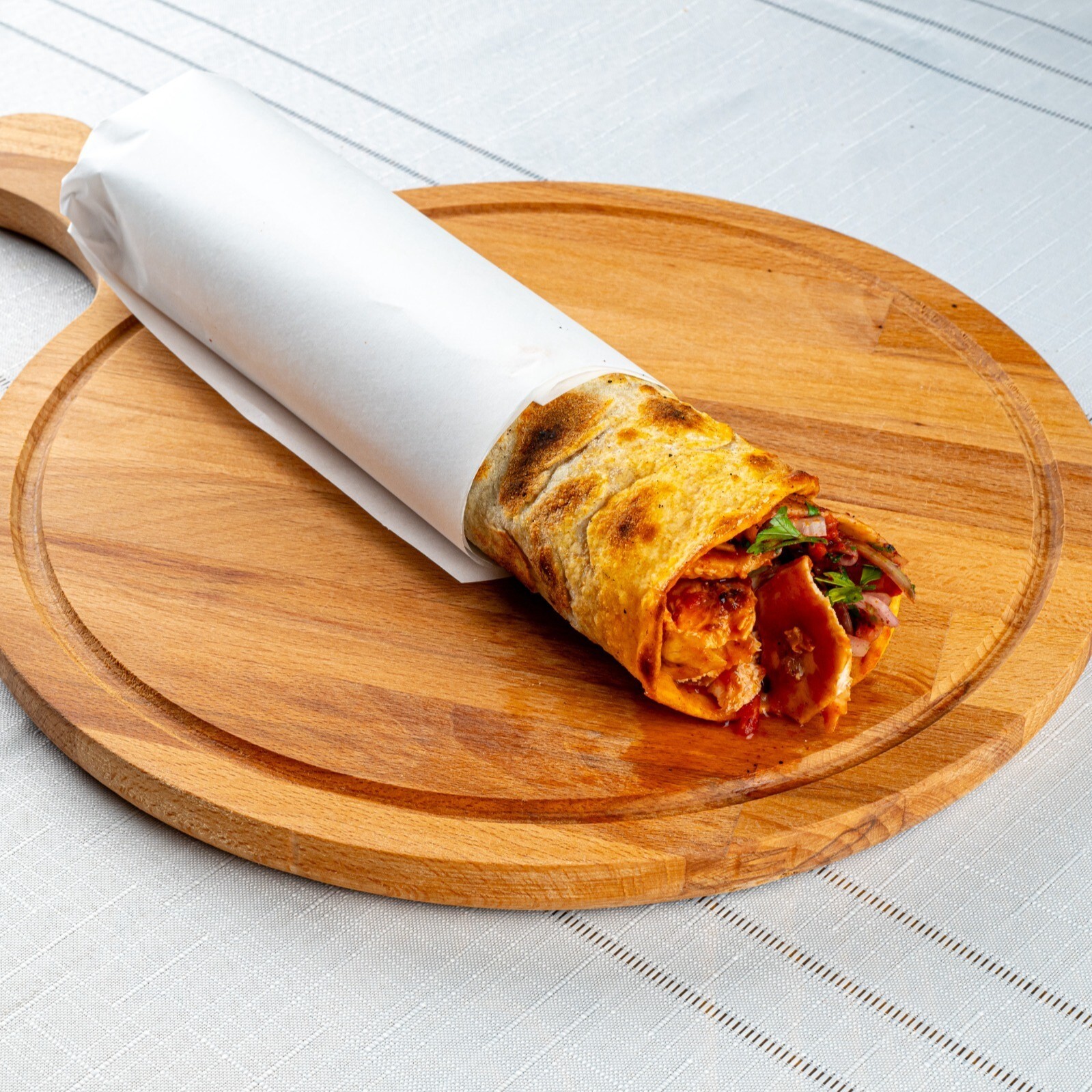 Antakya üsülü özel soslu Tavuk Döner Dürüm