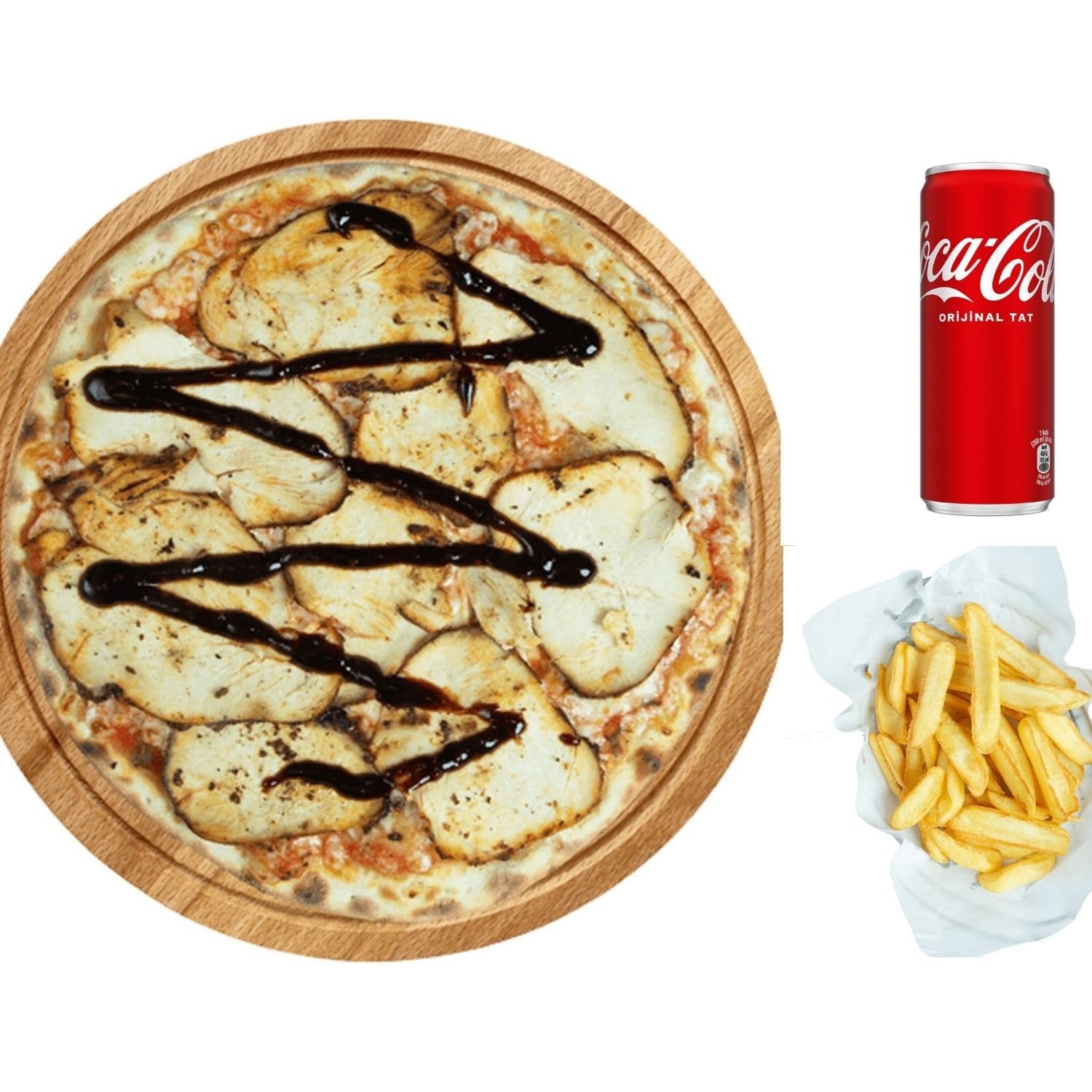 Teriyaki Tavuk Pizza (Büyük)
