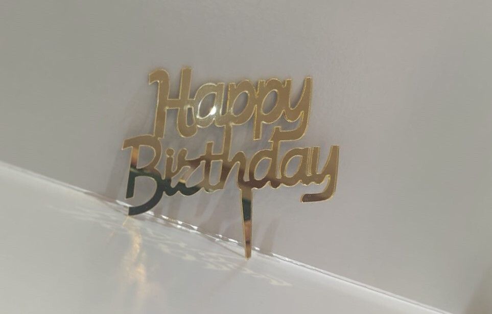 Happy Bırthday (pleksi)