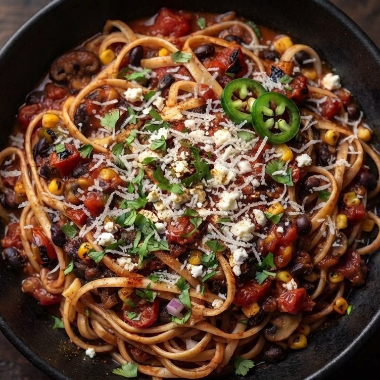 Meksika Soslu Makarna