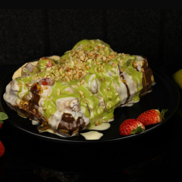 Fıstık Festivali Waffle [ Tek Kişilik ]
