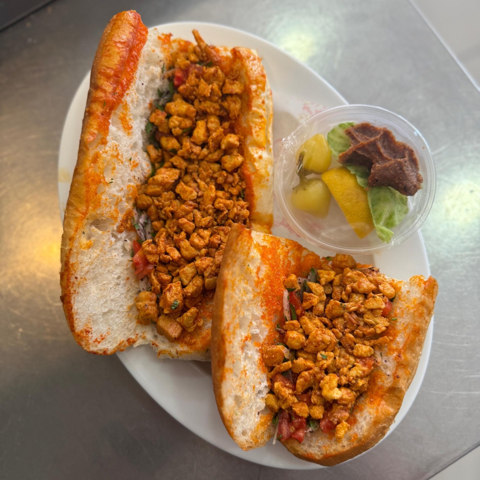 3 Çeyrek Ekmek Tavuk Tantuni