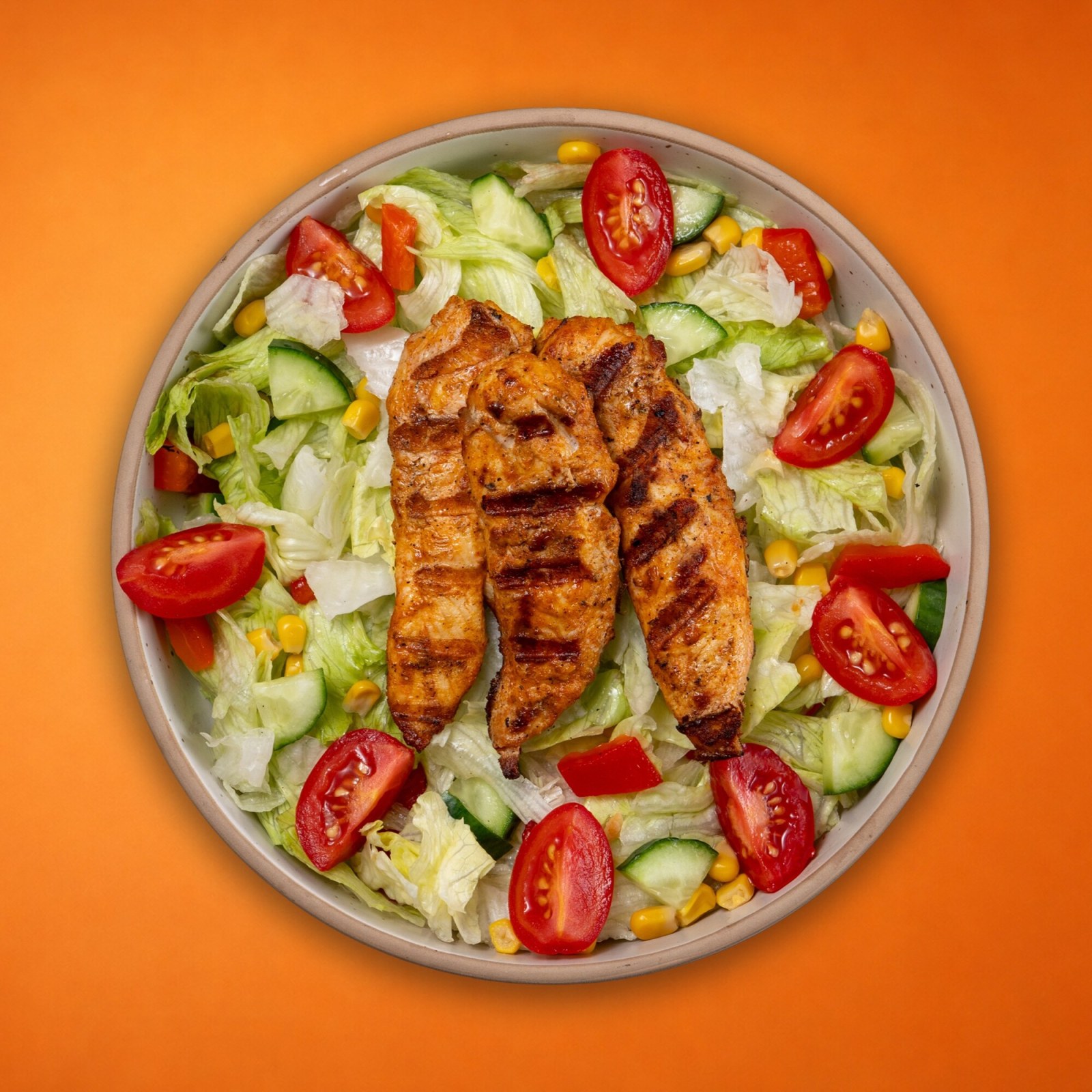 Izgara Tavuk Salata