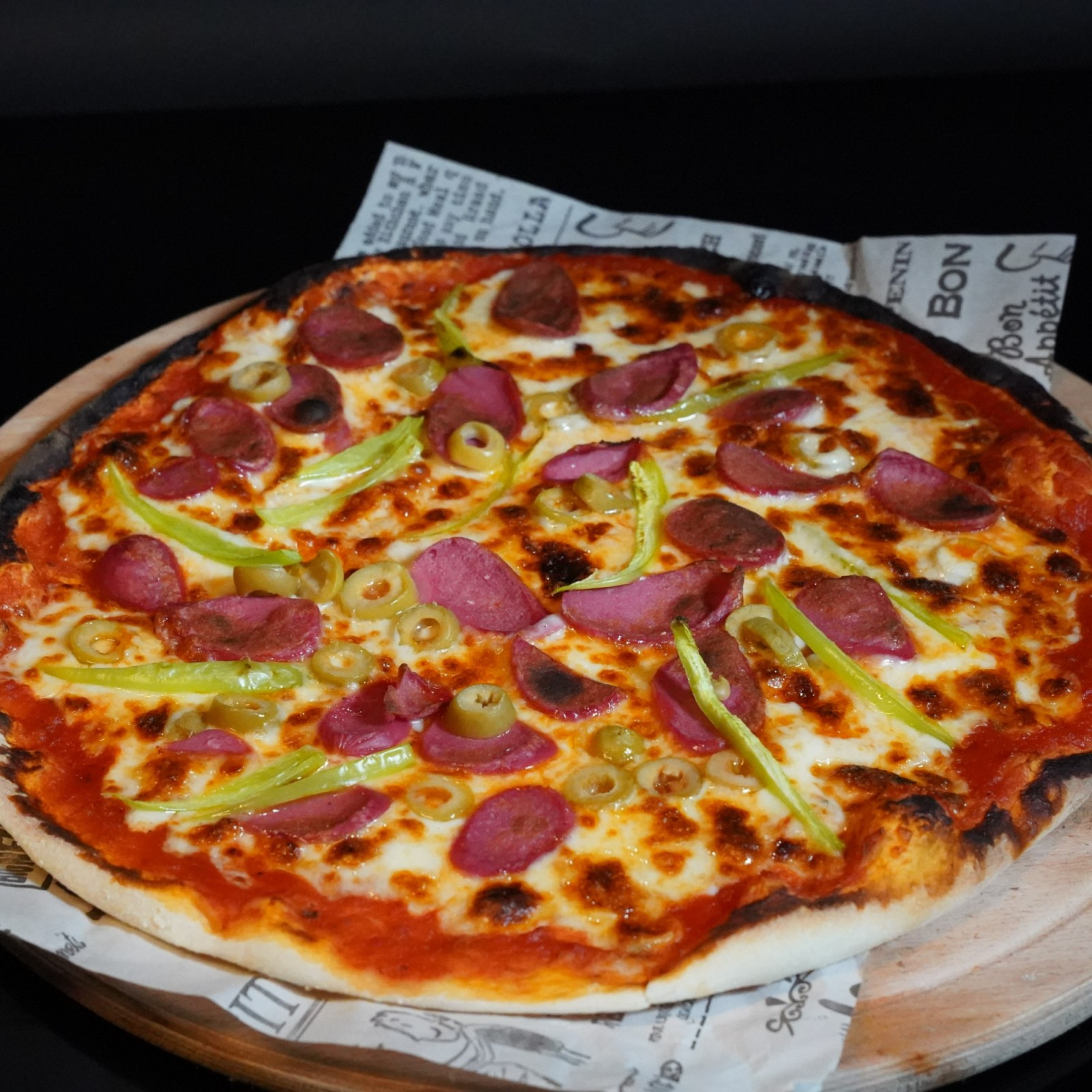 Sosisli Pizza