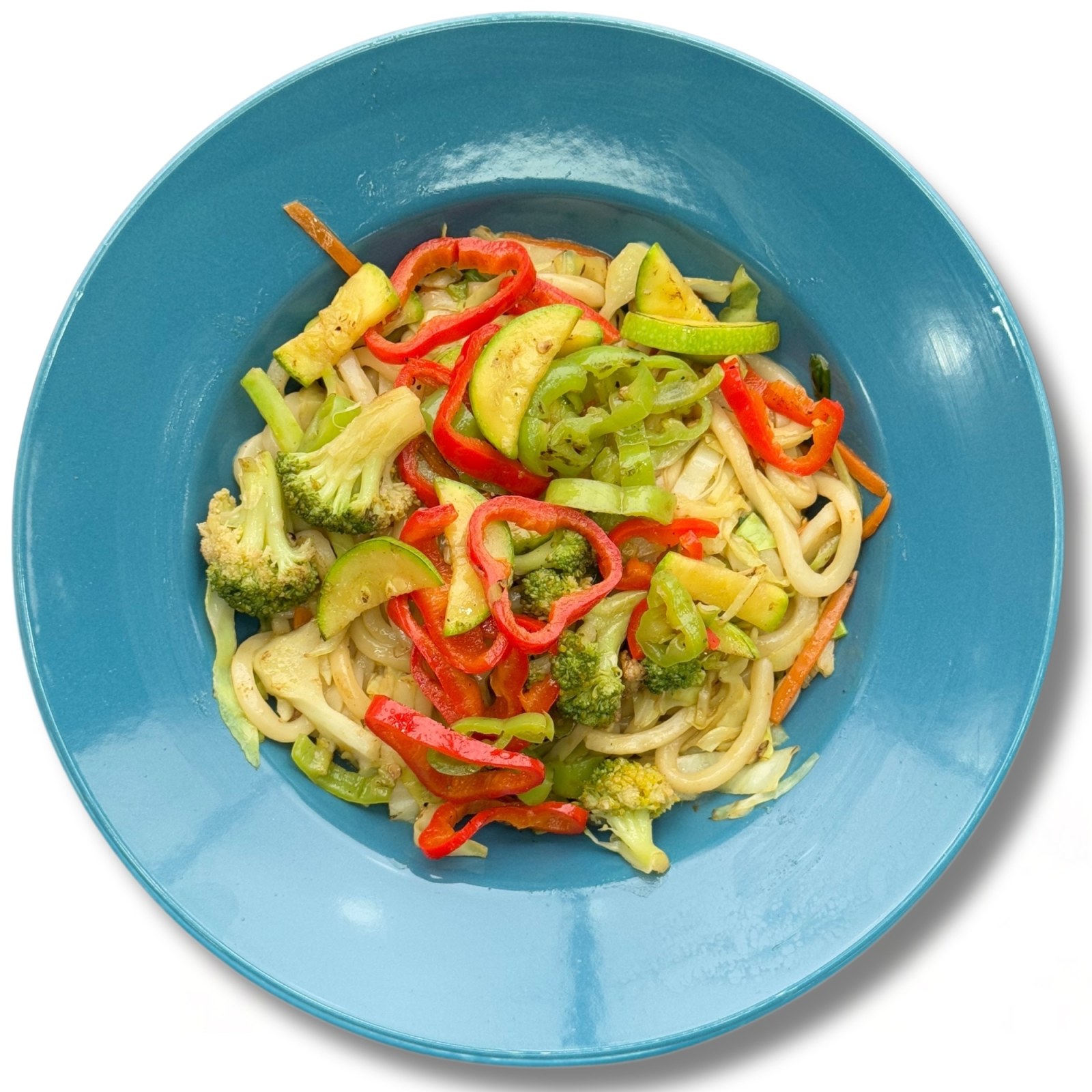 Sebzeli Udon Stir Fry