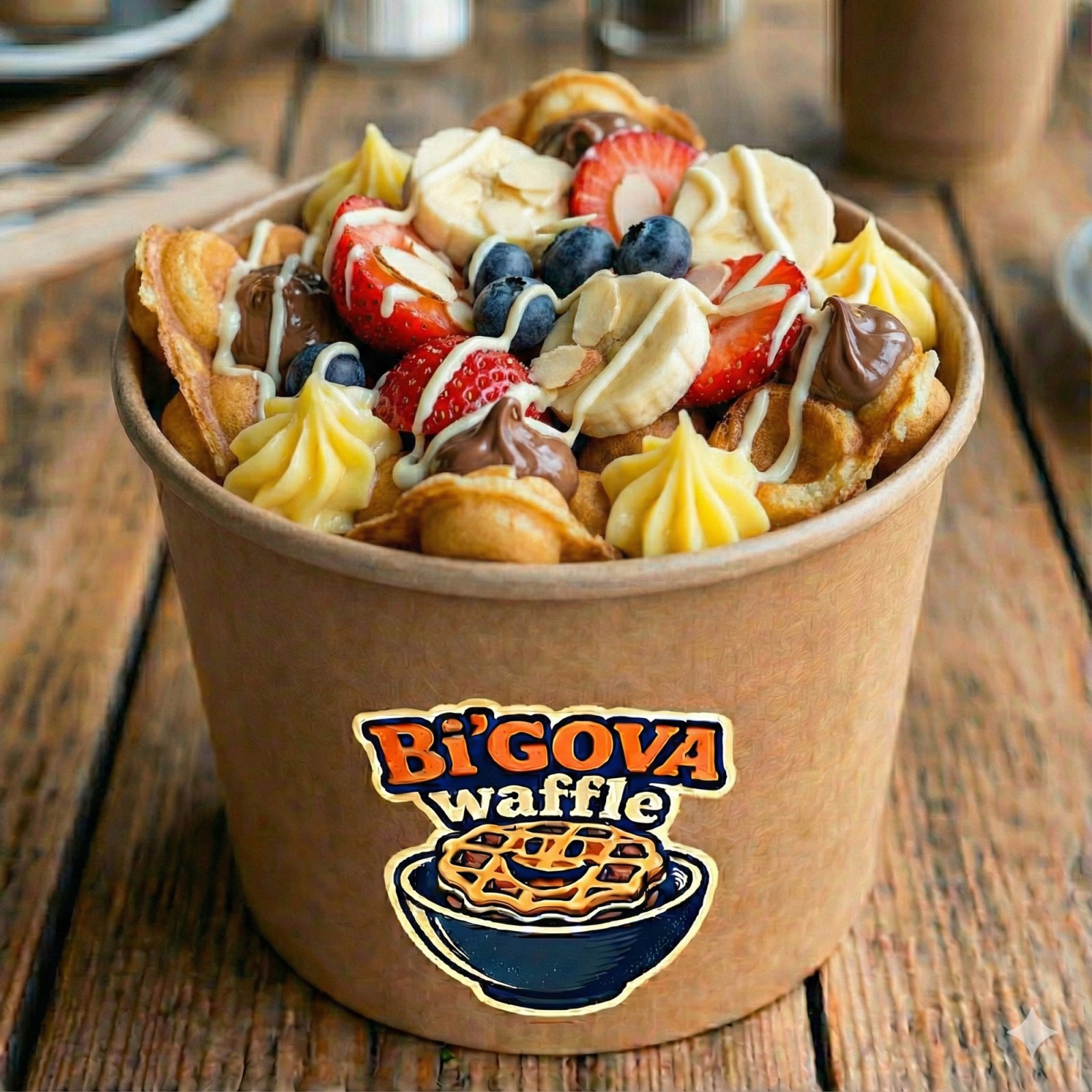 The Trio Waffle