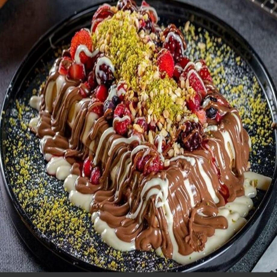 Meyveli Waffle