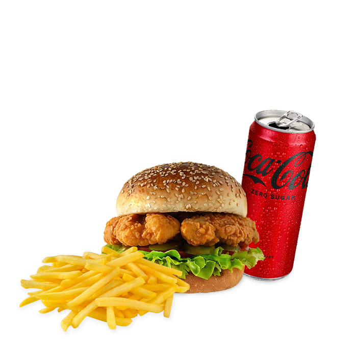 Chicken Burger Menü