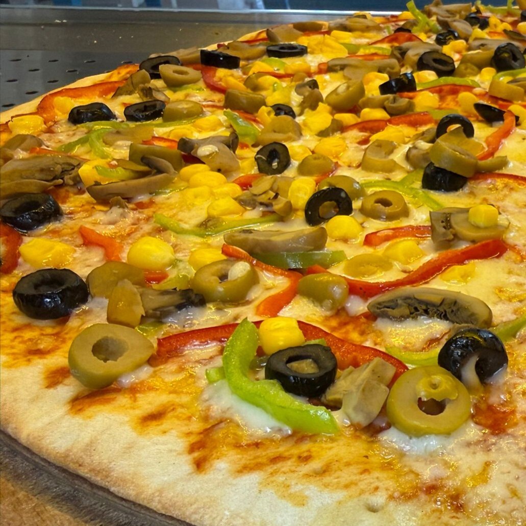 Vejetaryen Dev Pizza 45 Cm (Aile Boyu)