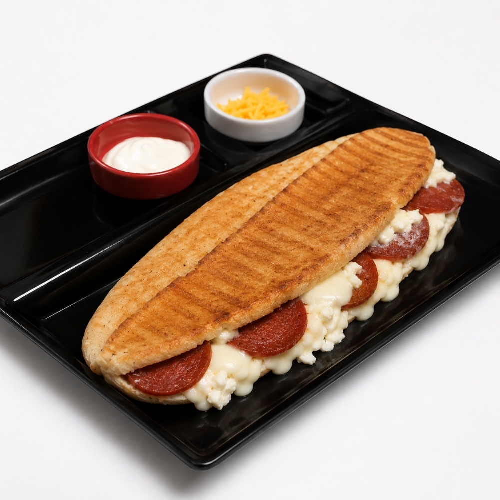 Beyaz Peynirli Karışık Tost