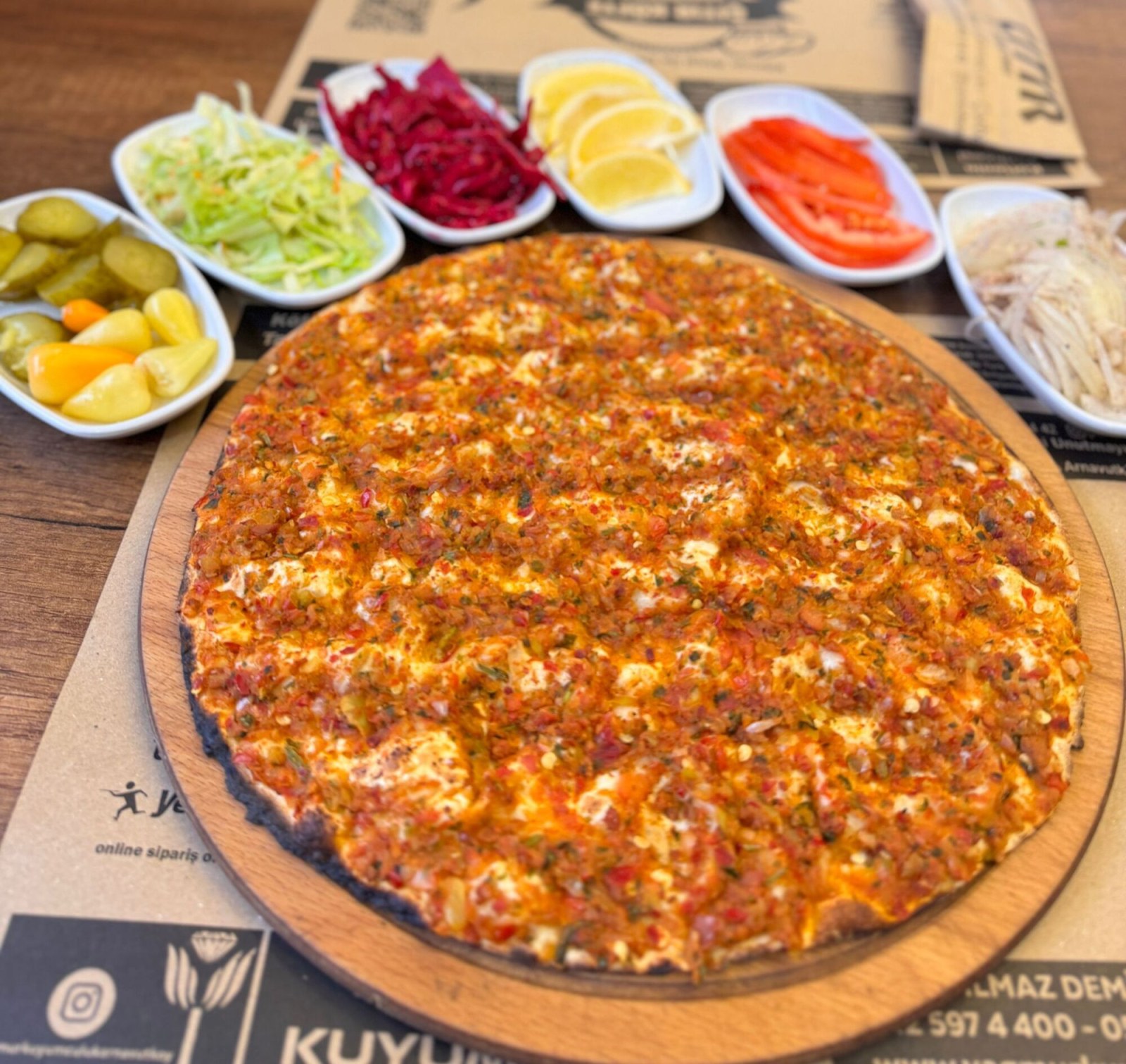 10 LAHMACUN+ 1 LİTRE AYRAN