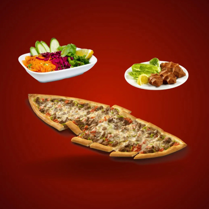 Kuşbaşılı Kaşarlı Pide