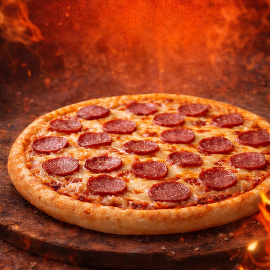 Salamlı Pizza (orta boy)