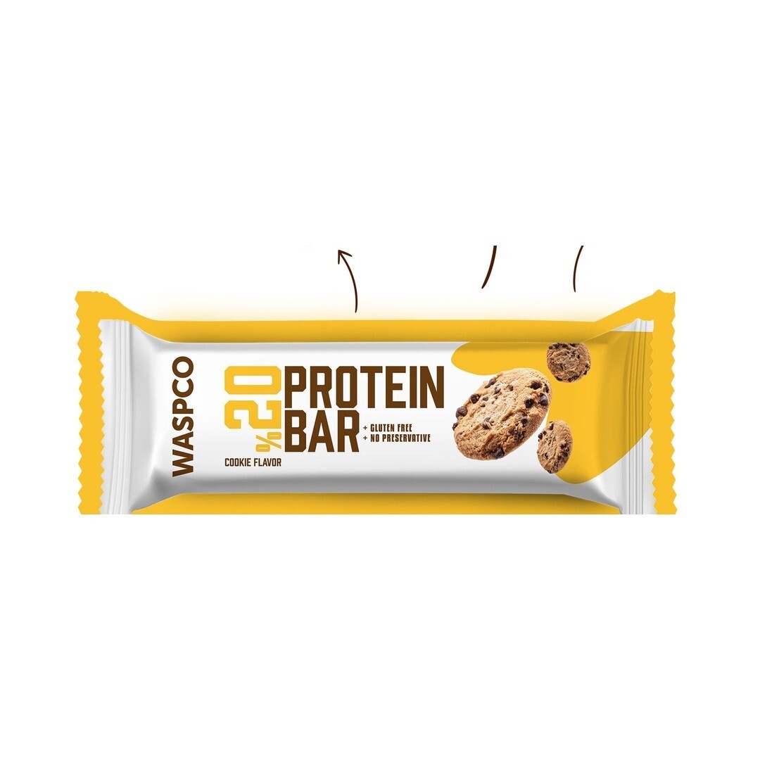 Waspco Kurabiye Aromalı Protein Bar (40 gr)