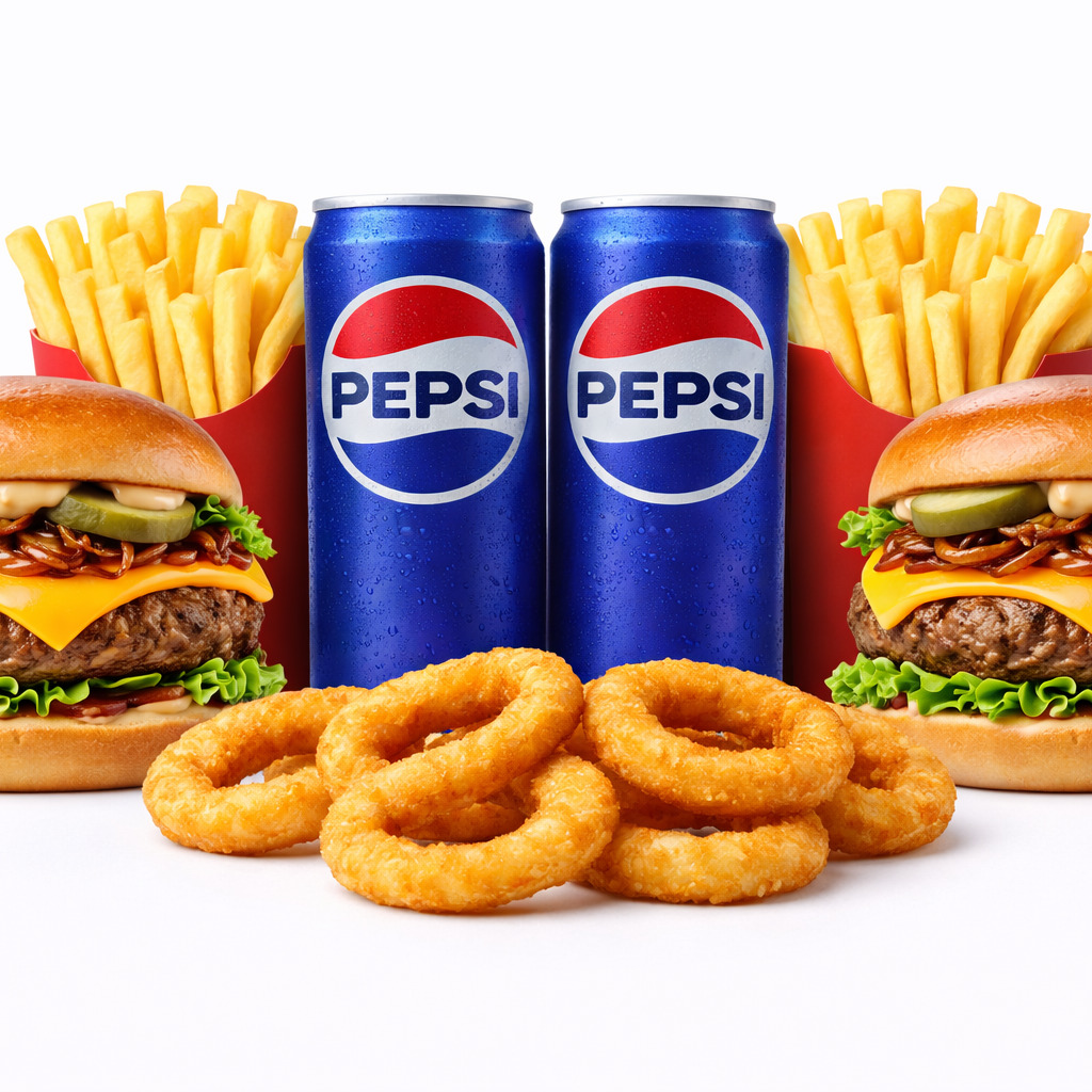 İki Kişilik Mr Burger Menu