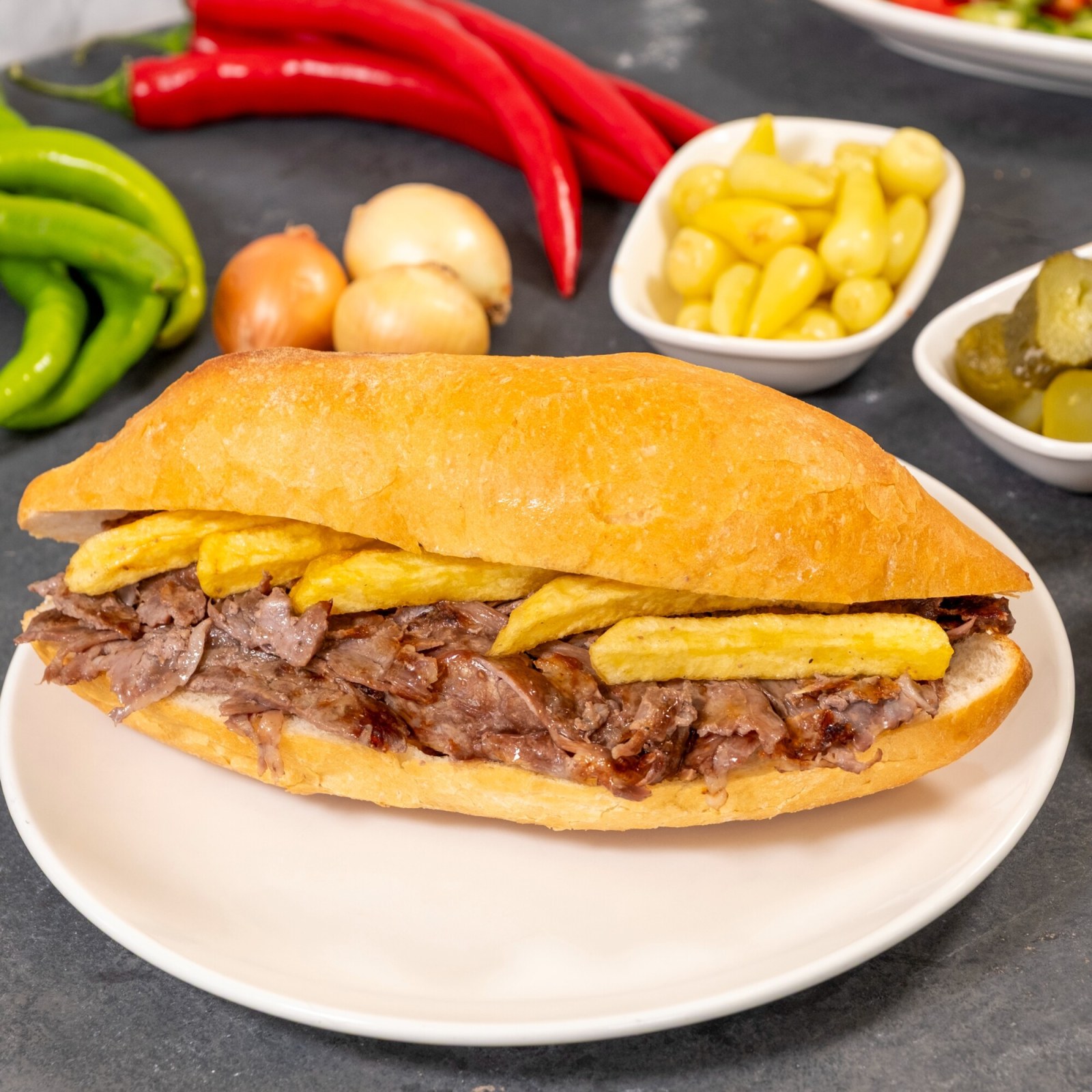 Yarım Ekmek Arası Et Döner 100 Gram