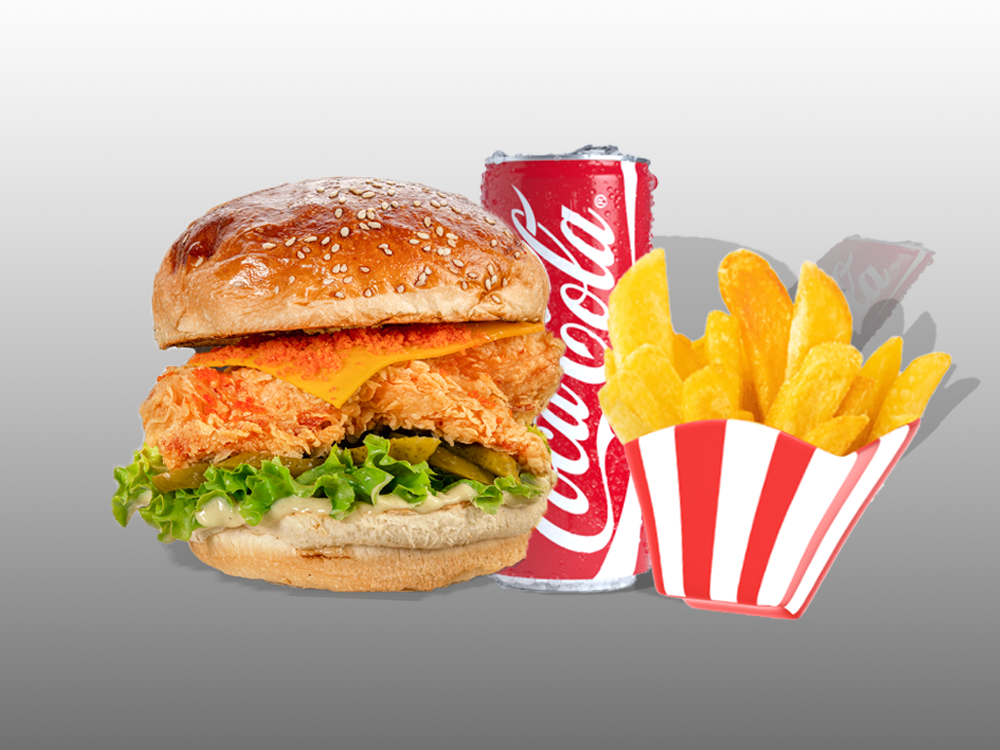 Tavuk Burger Menü