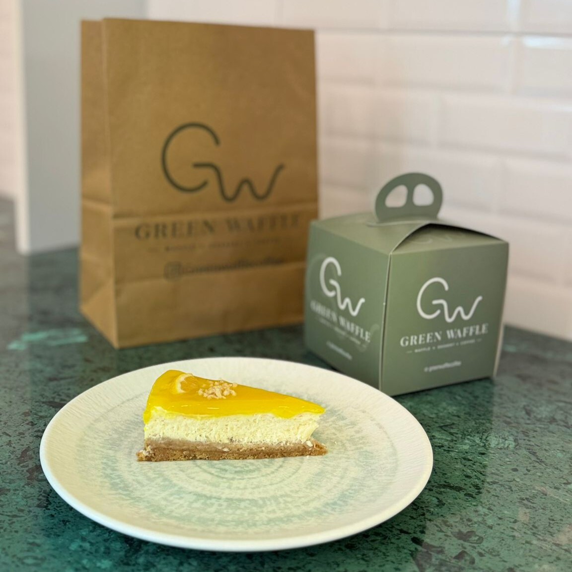 Green Cheesecake Limonlu