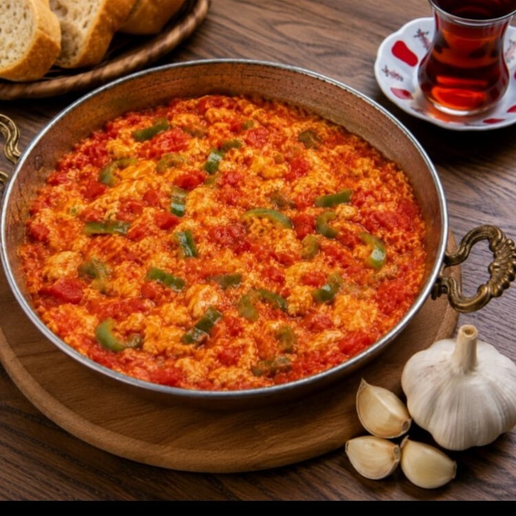 Sarımsaklı Menemen