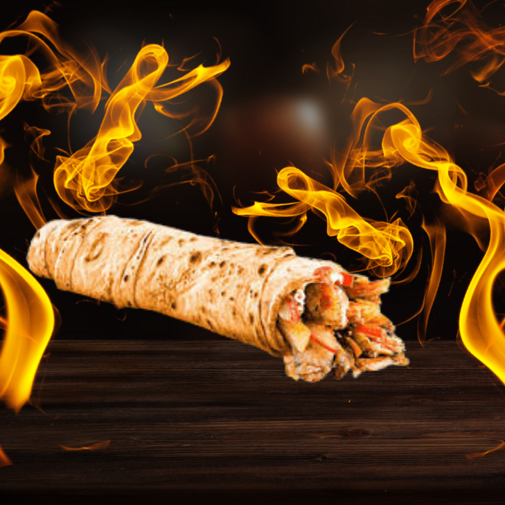 Hatay Usulü Tavuk Döner Dürüm